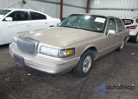 1997 Lincoln Town Car Executive из США, поврежденный, VIN 1LNLM81W6VY643363